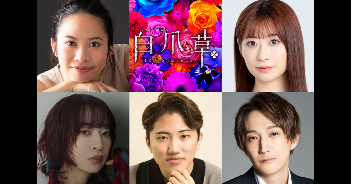 ミュージカル『白爪草』2026年1月上演決定！【音楽・歌詞：ヒグチアイ